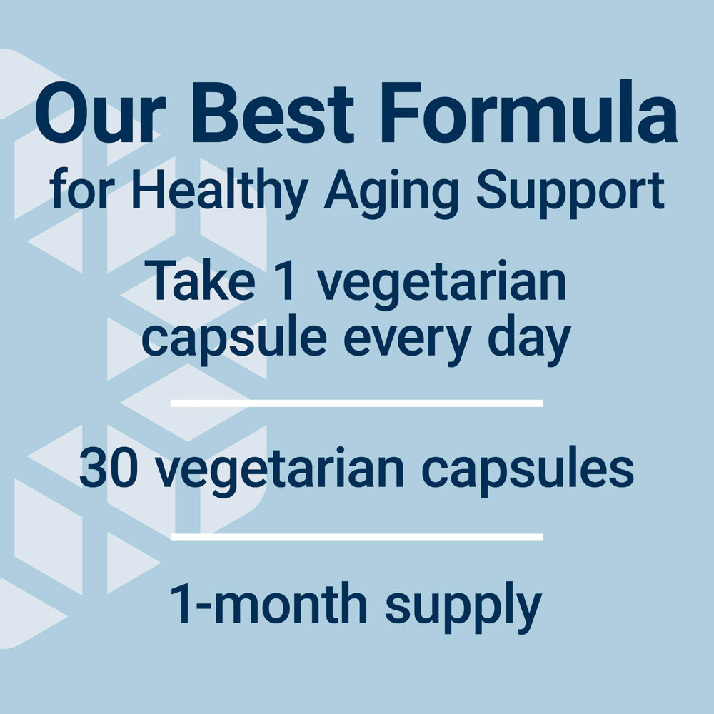 Life Extension ingredient label detail showing dosages and quality assurances