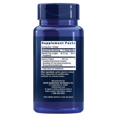 Life Extension softgel close-up showing smooth gel texture and easy swallowing