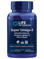 Life Extension envase frontal mostrando 120 cápsulas y marca clara