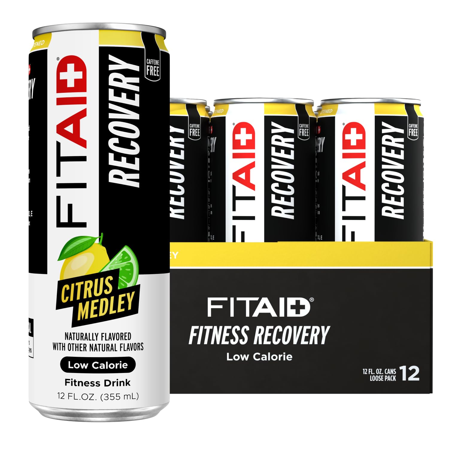 LIFEAID lata Citrus Medley frontal refrescante y lista para recuperación