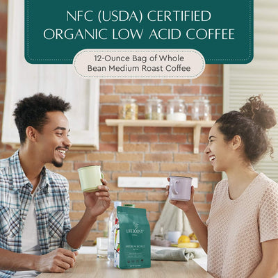 Lifeboost pour-over brew setup showing clarity and flavor extraction advantage