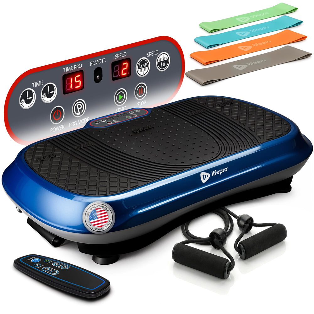 LifePro Waver front view showing stable platform and clear controls for safe workouts
