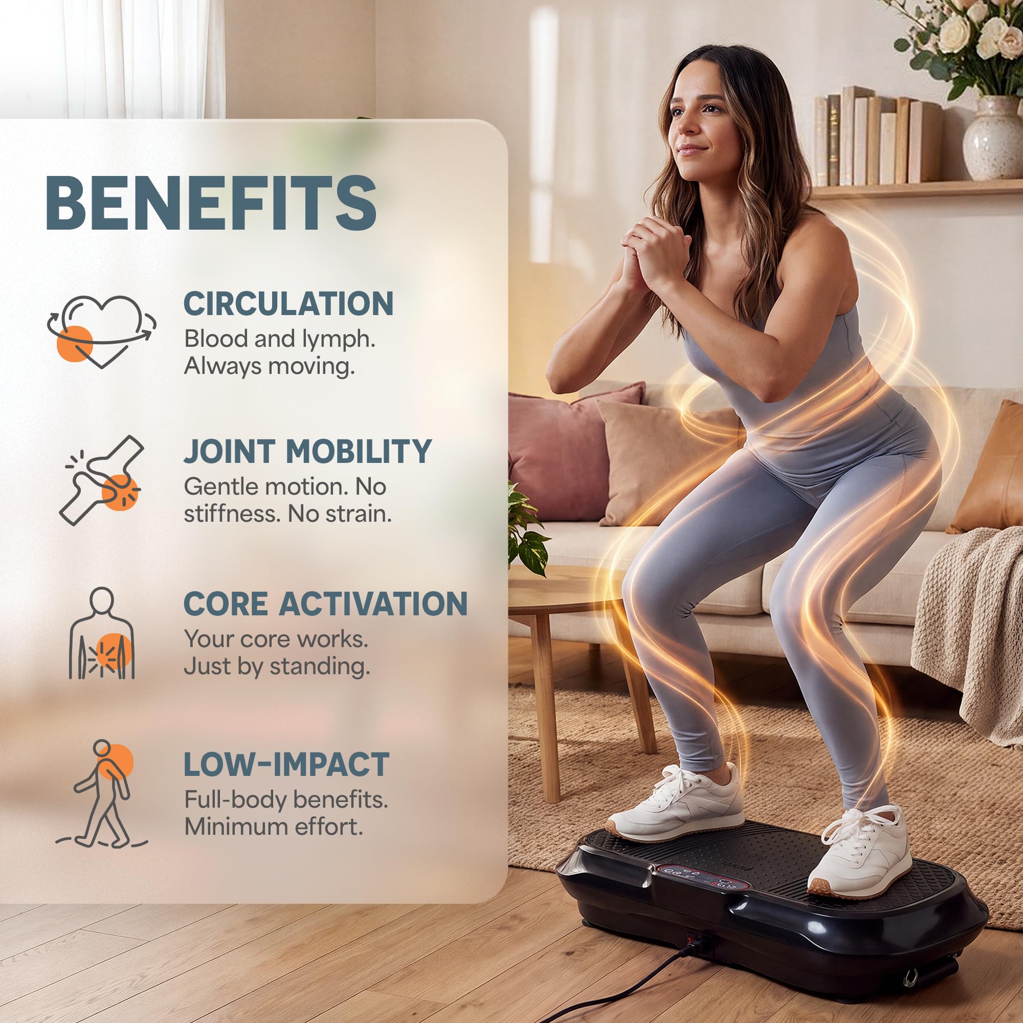 LifePro Waver included resistance bands and loop bands for added strength exercises