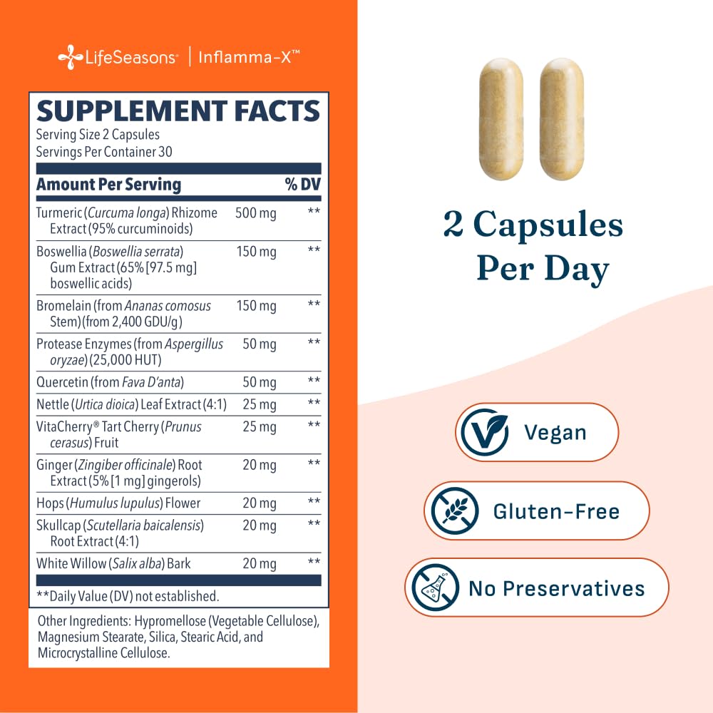 LifeSeasons Inflamma-X usado antes y después de actividad física para recuperación