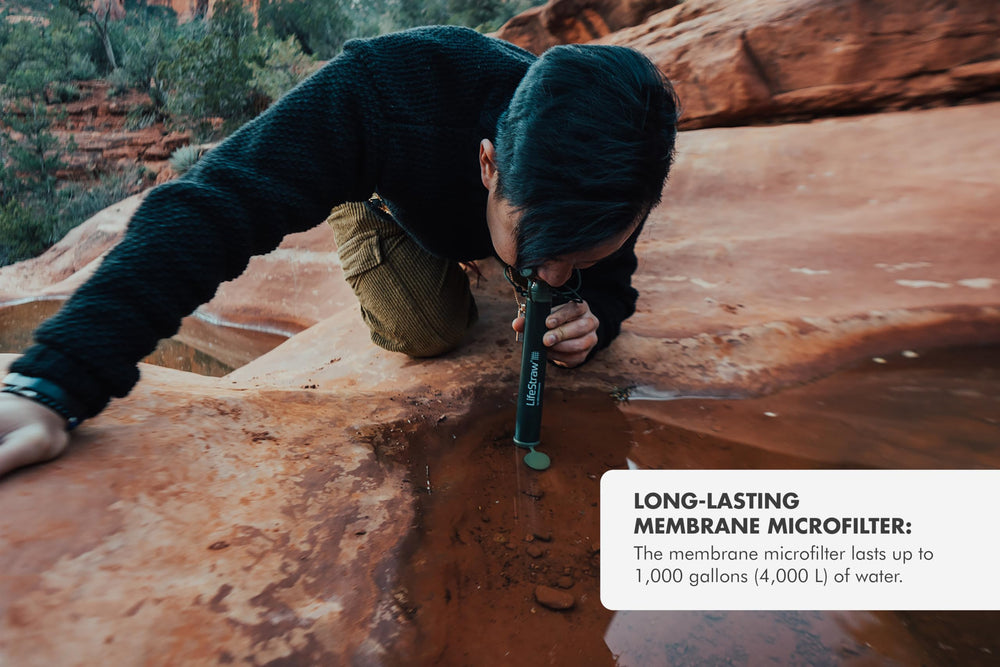 LifeStraw material libre de BPA, seguro para consumo