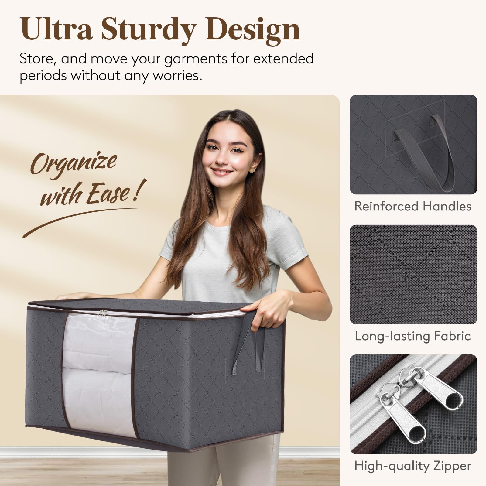 Lifewit bolsa plegada que ocupa poco espacio para guardado eficiente