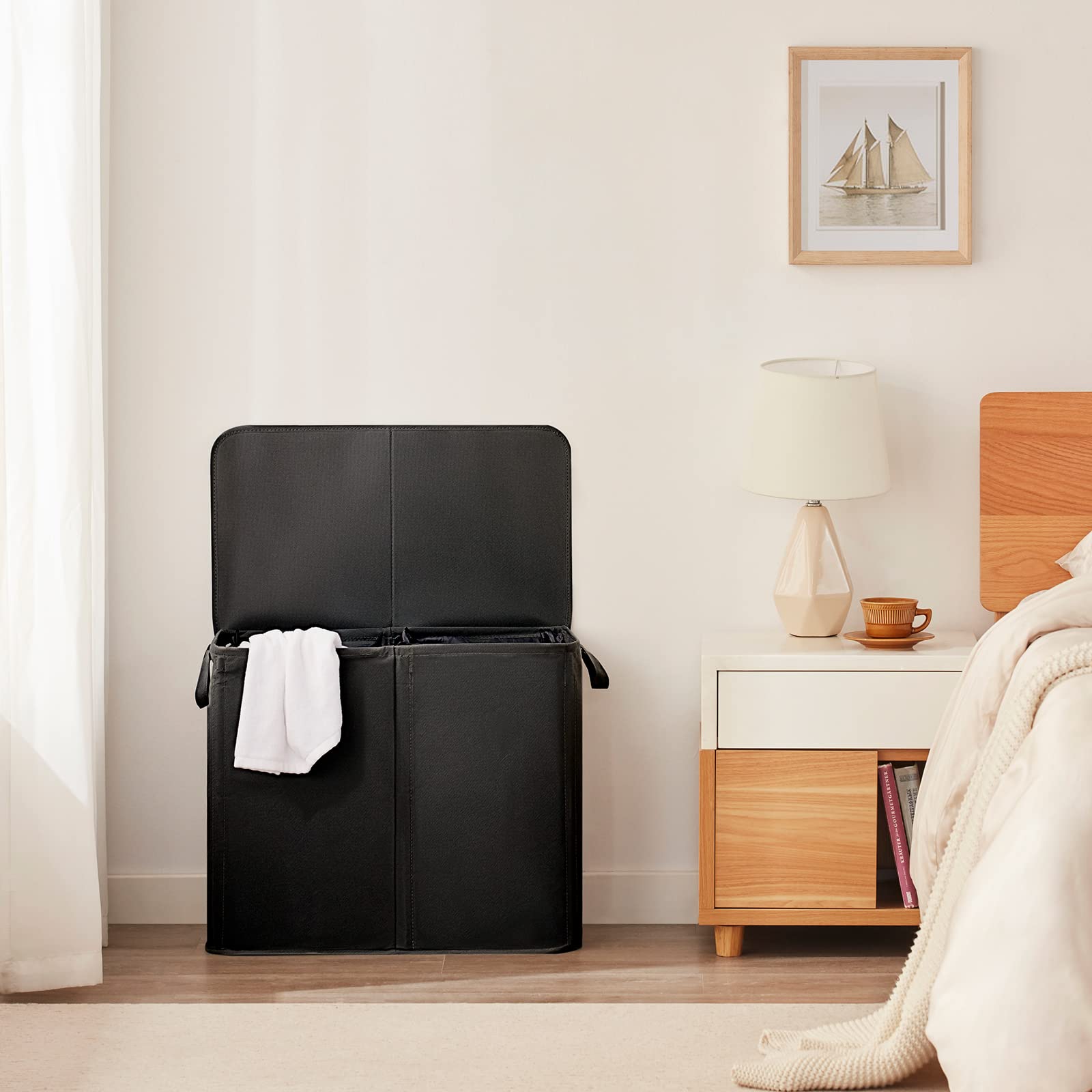 Lifewit in bedroom setting demonstrating tidy-organized decor benefit