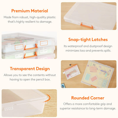 Lifewit interior pocket with included small bags keeping tiny parts separated