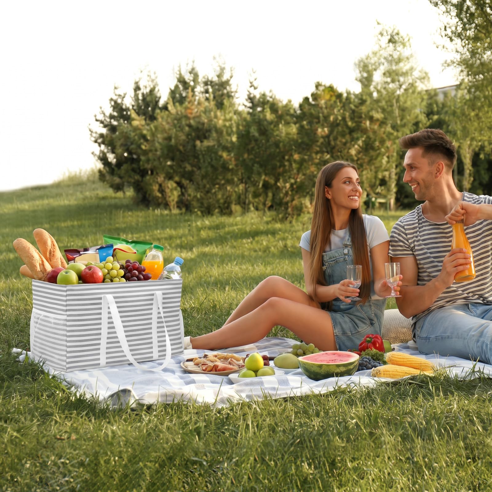 Lifewit bolsa plegada guardada en cajón, ahorro de espacio y portabilidad