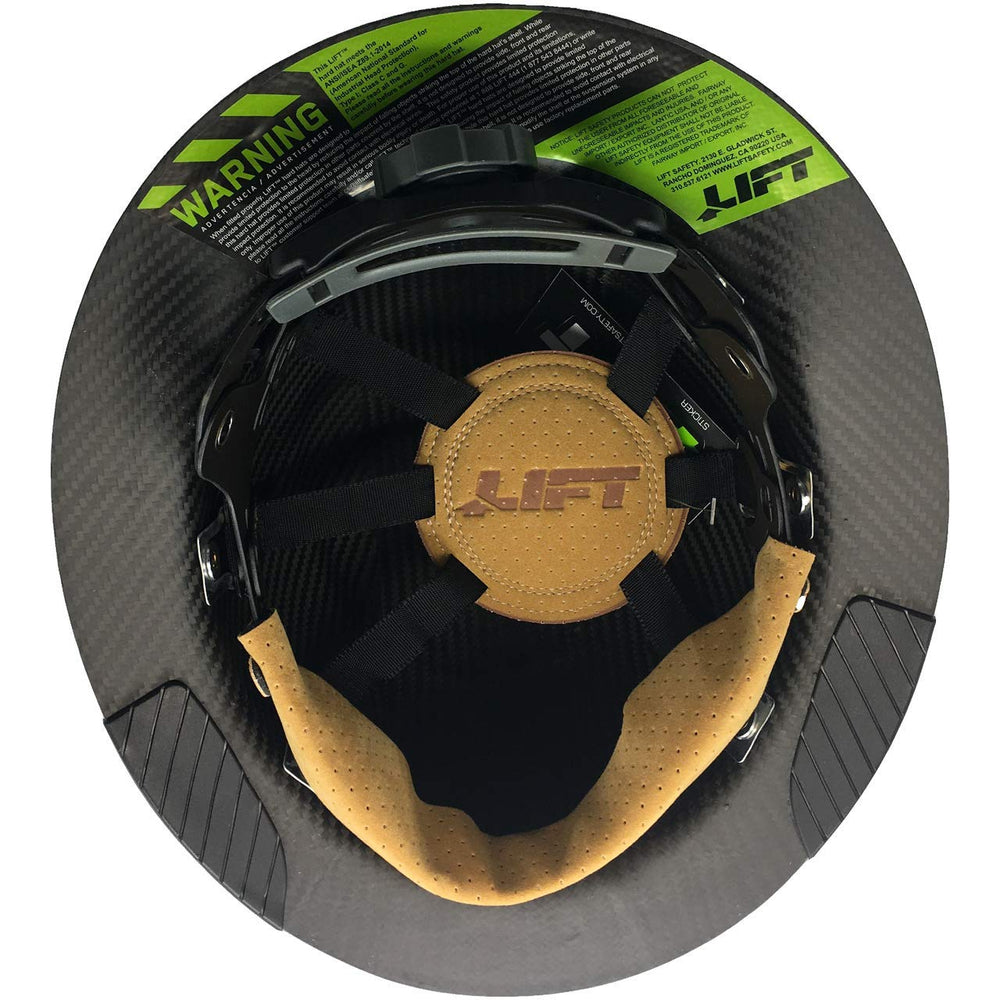 LIFT Dax banda frontal de cuero que controla sudor y comodidad