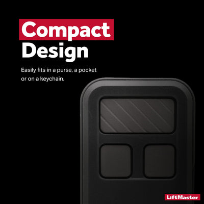 LiftMaster 890MAX pila 3V incluida para larga duración