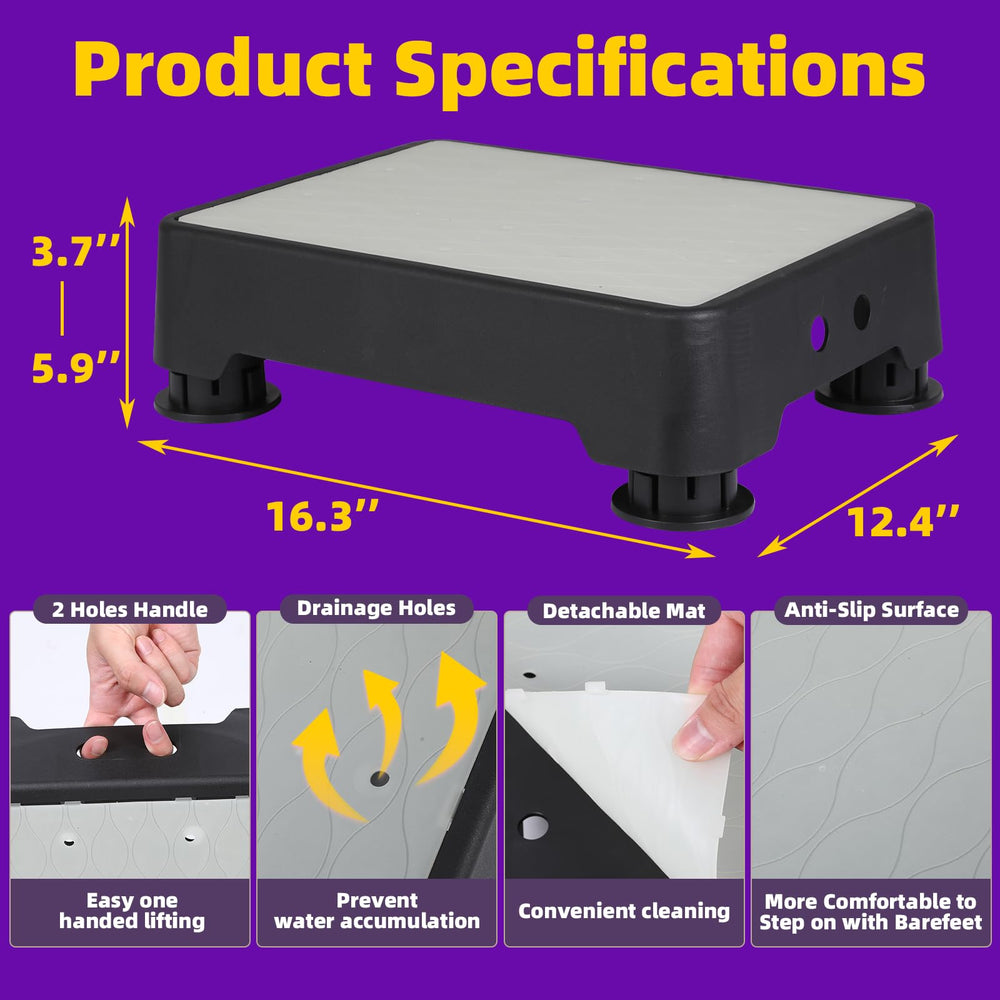 liftoza side profile with one of three height settings for tailored support