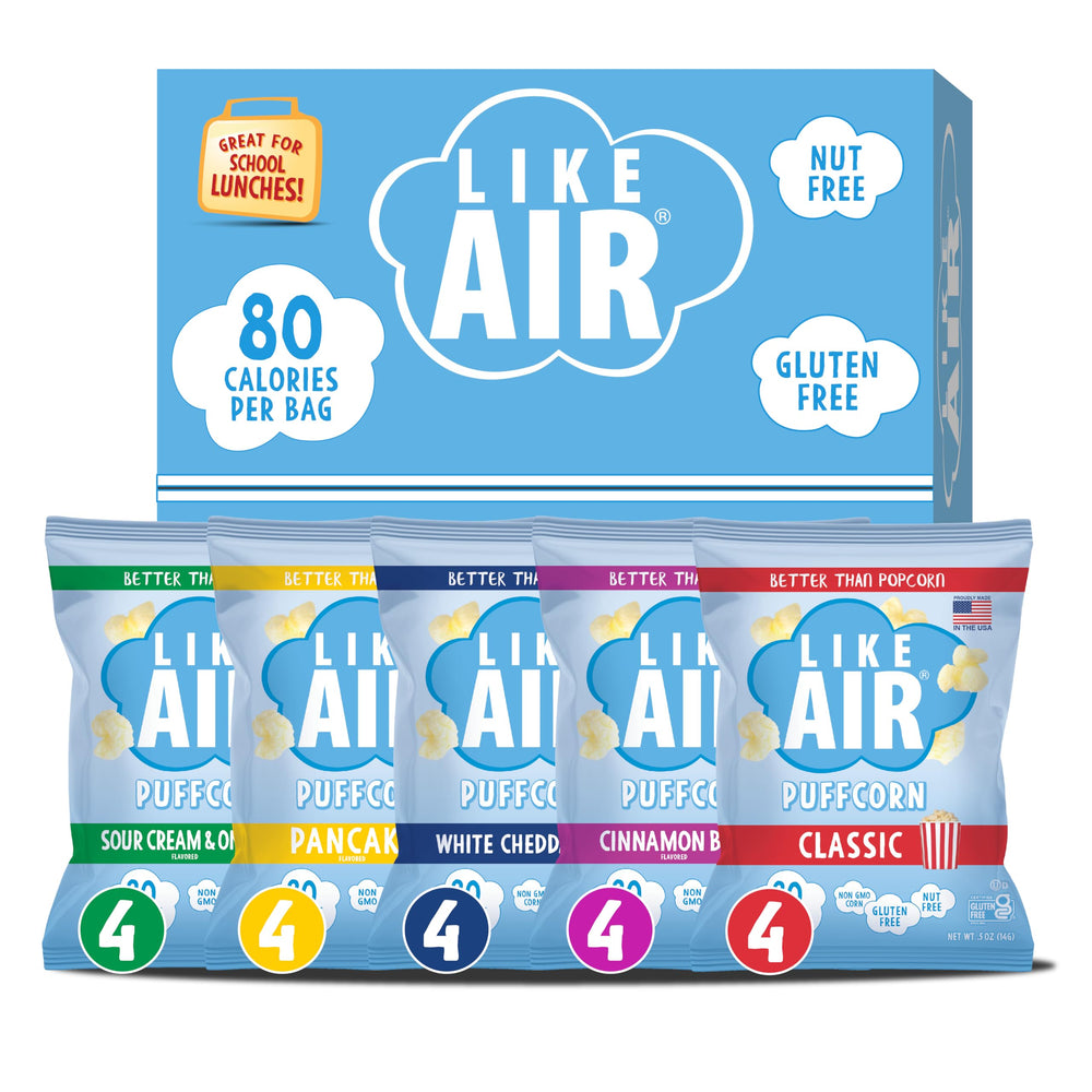 Like Air frente del empaque mostrando la caja y beneficios visibles