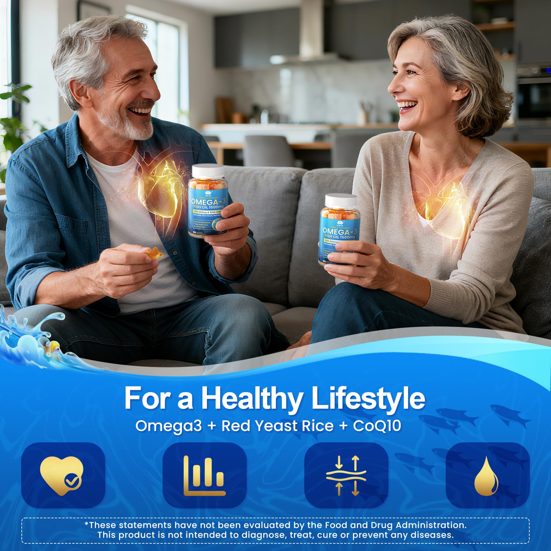 LILICARE aceite de pescado purificado mostrando proceso de destilación para pureza