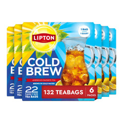 Lipton paquete familiar vista frontal mostrando cantidad y marca para ahorro