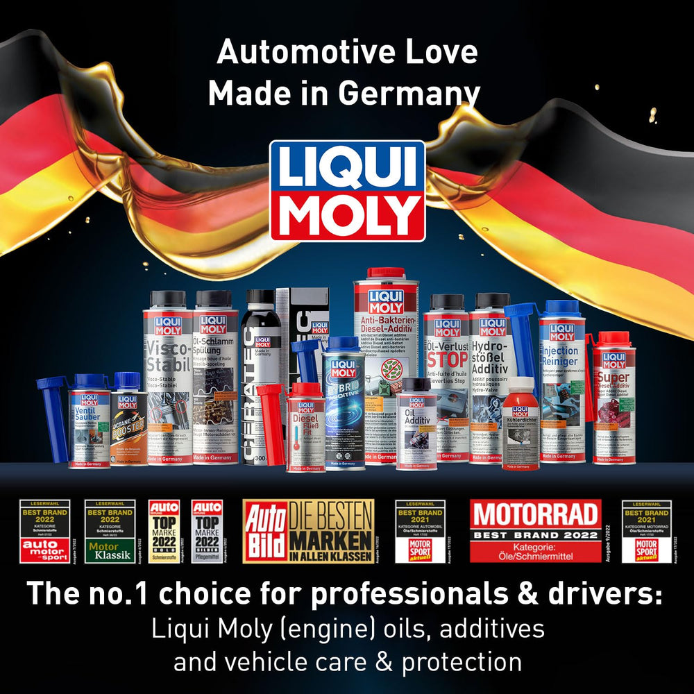 LIQUI MOLY CERA TEC in an engine bay demonstrating professional application