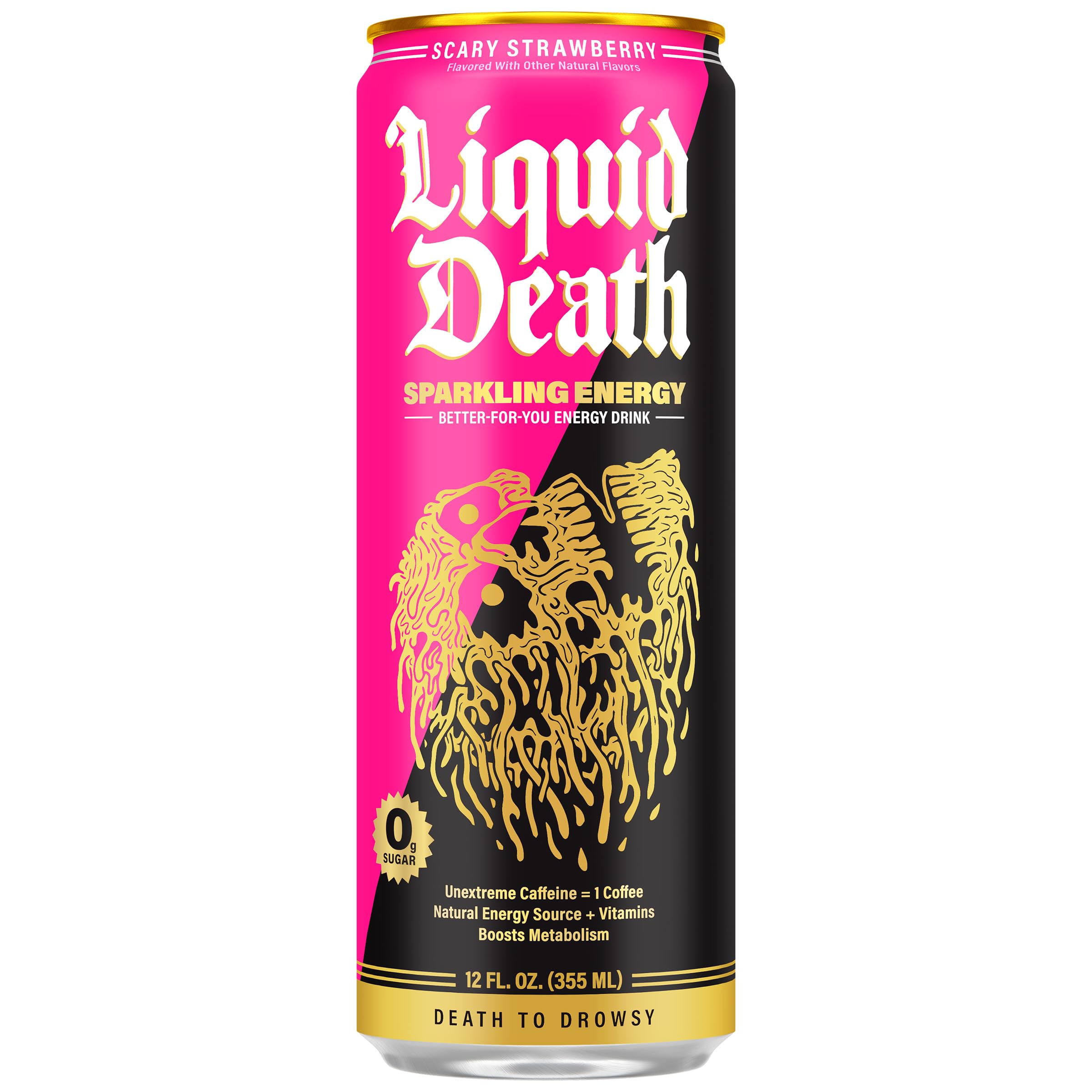 Liquid Death close-up can top highlighting easy-open tab and portable convenience
