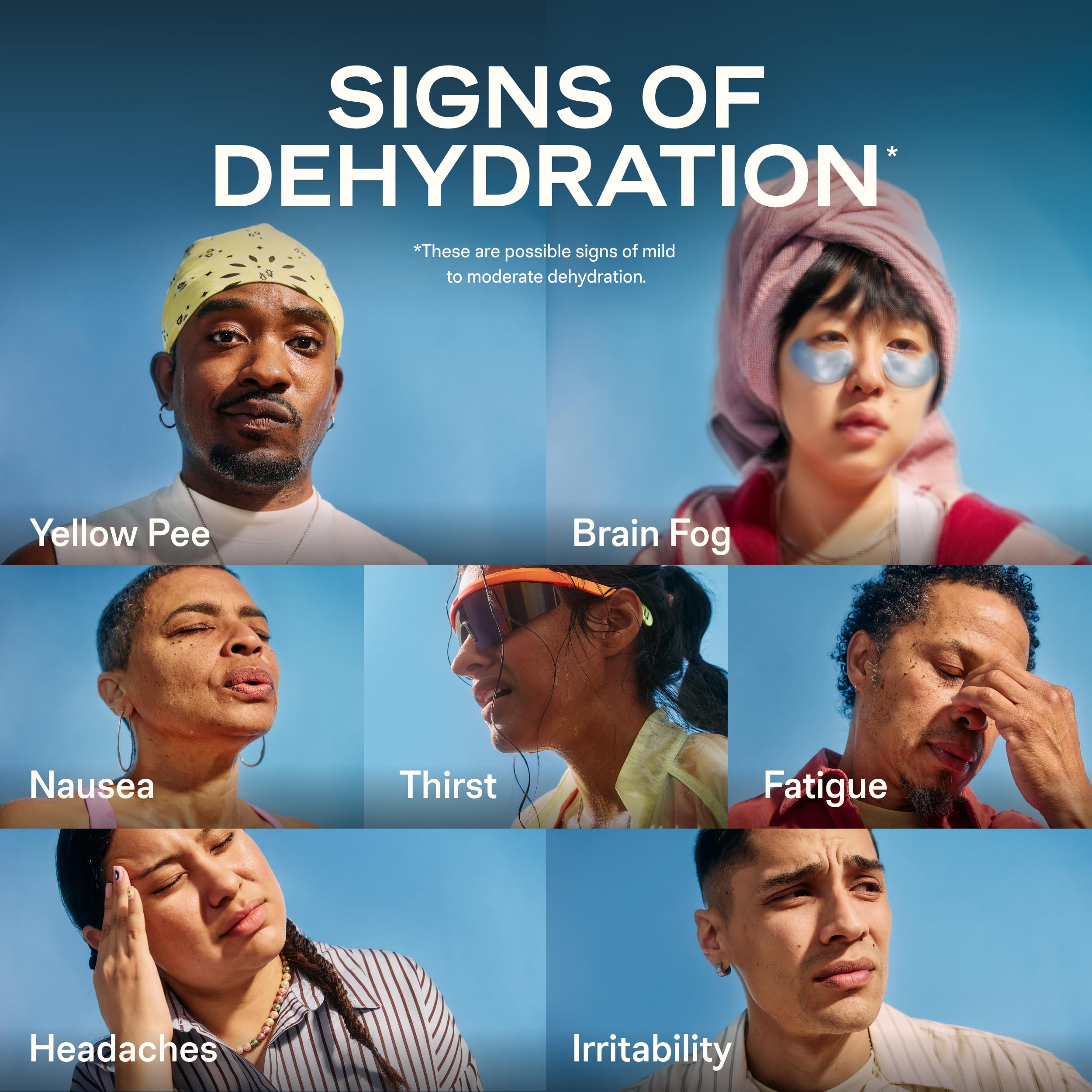 Liquid I.V. sobres dentro de una mochila, práctico para viajes y actividad