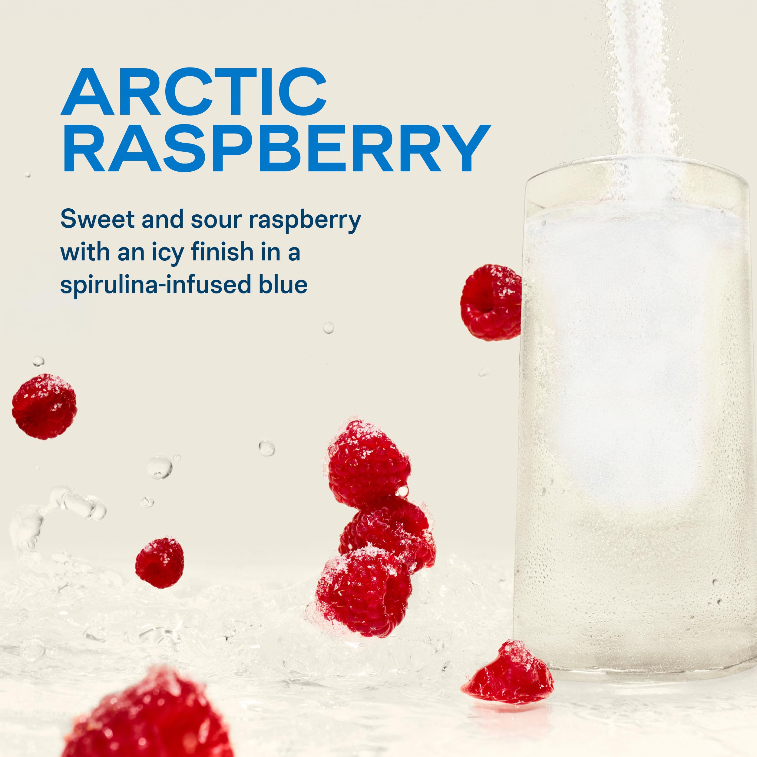 Liquid I.V. sobre individual Arctic Raspberry listo para mezclar y llevar