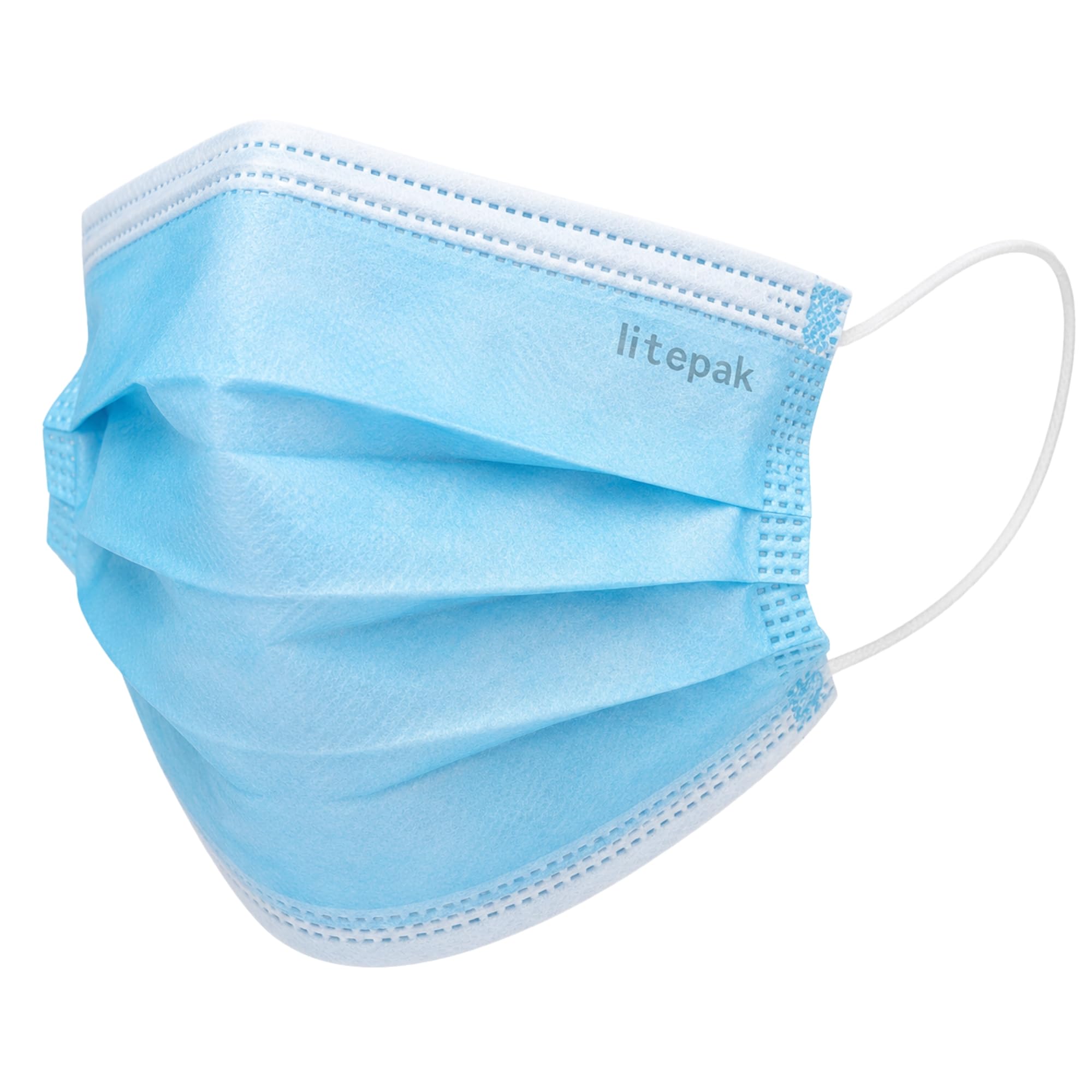 Litepak comparación tamaño en mano para escala, fácil de dispensar y llevar