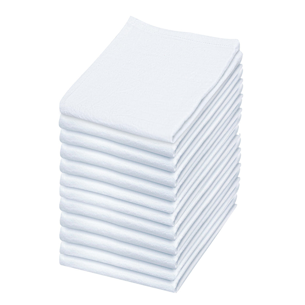 LITO LINEN AND TOWEL paquete frontal de 12 paños, alta absorbencia