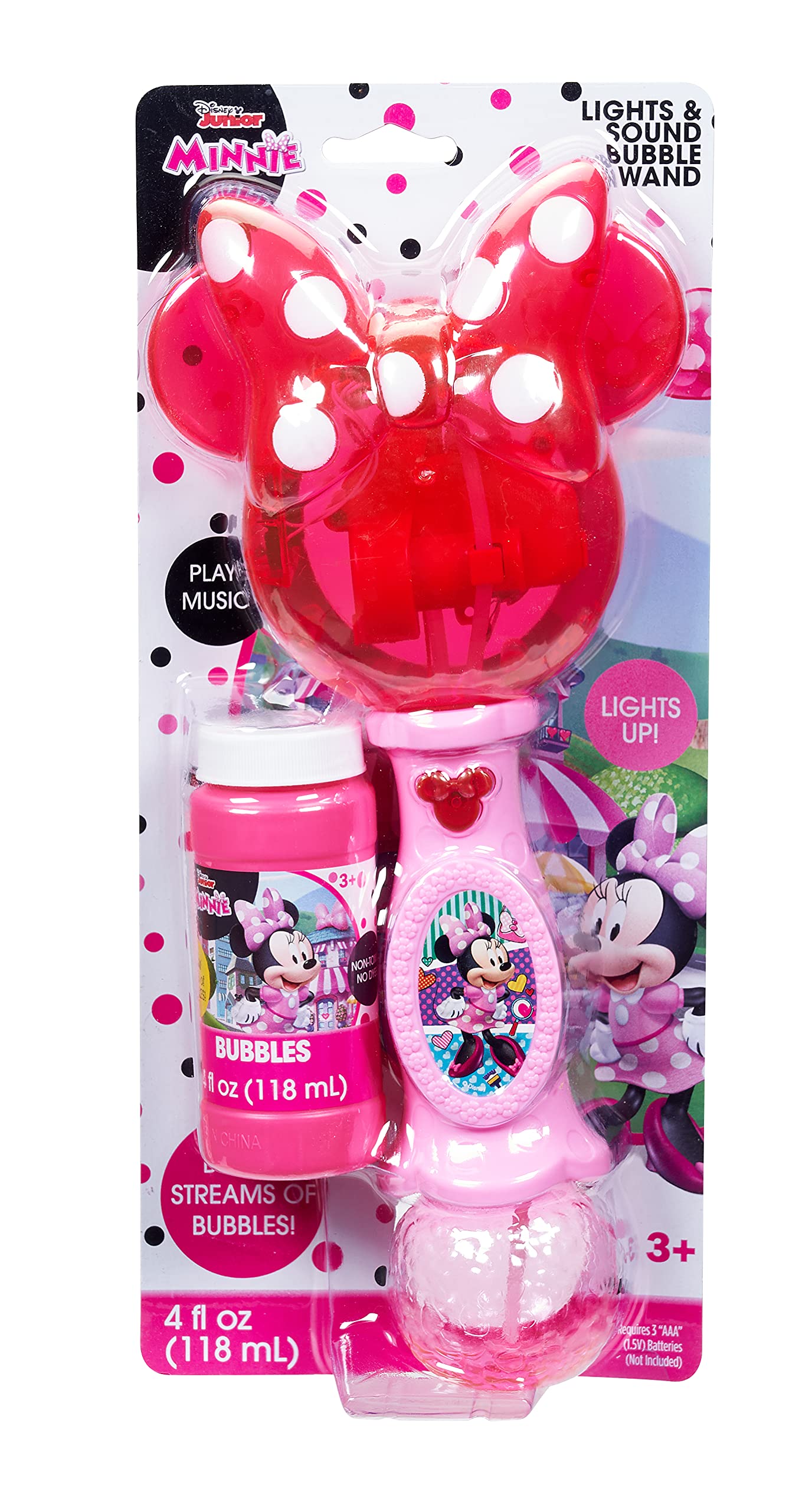 Little Kids Minnie Mouse held in a child’s hand showing size and portability