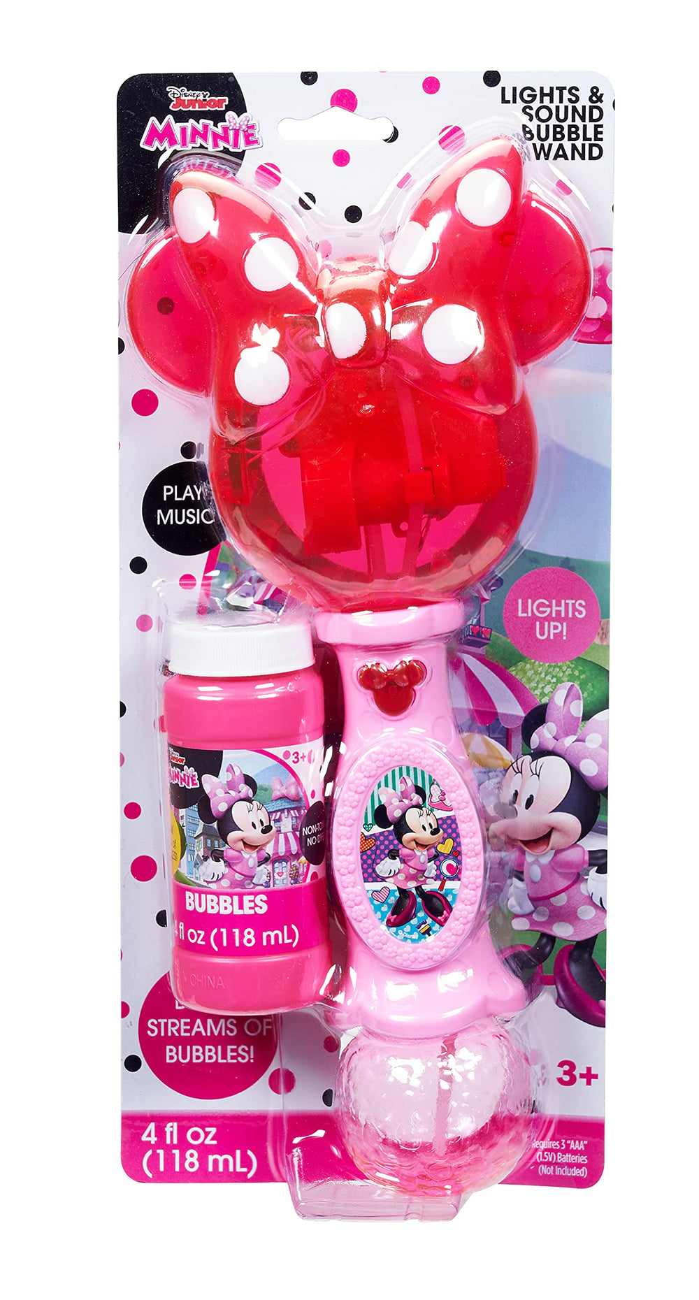 Little Kids Minnie Mouse held in a child’s hand showing size and portability