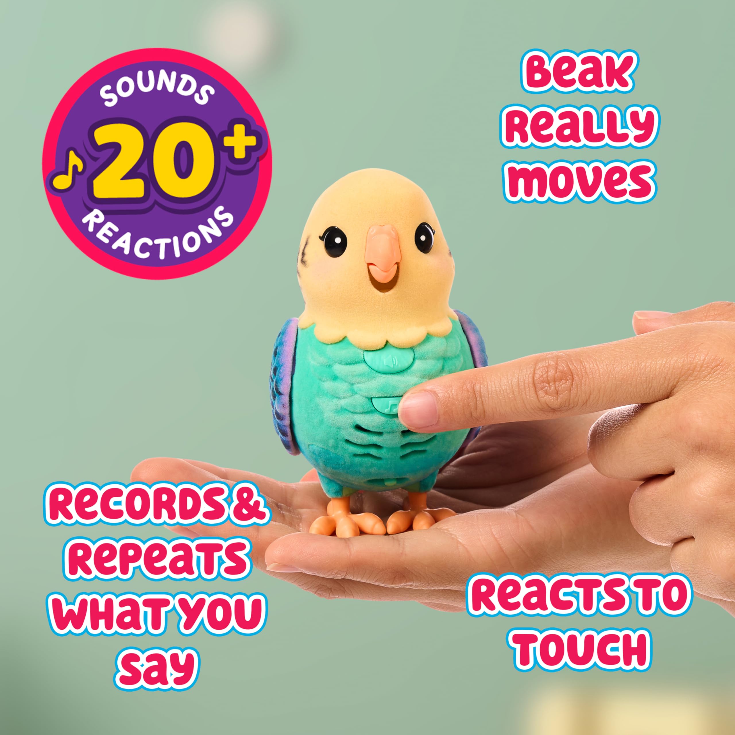 Little Live Pets Indie movimiento de pico sincronizado con sonidos realistas