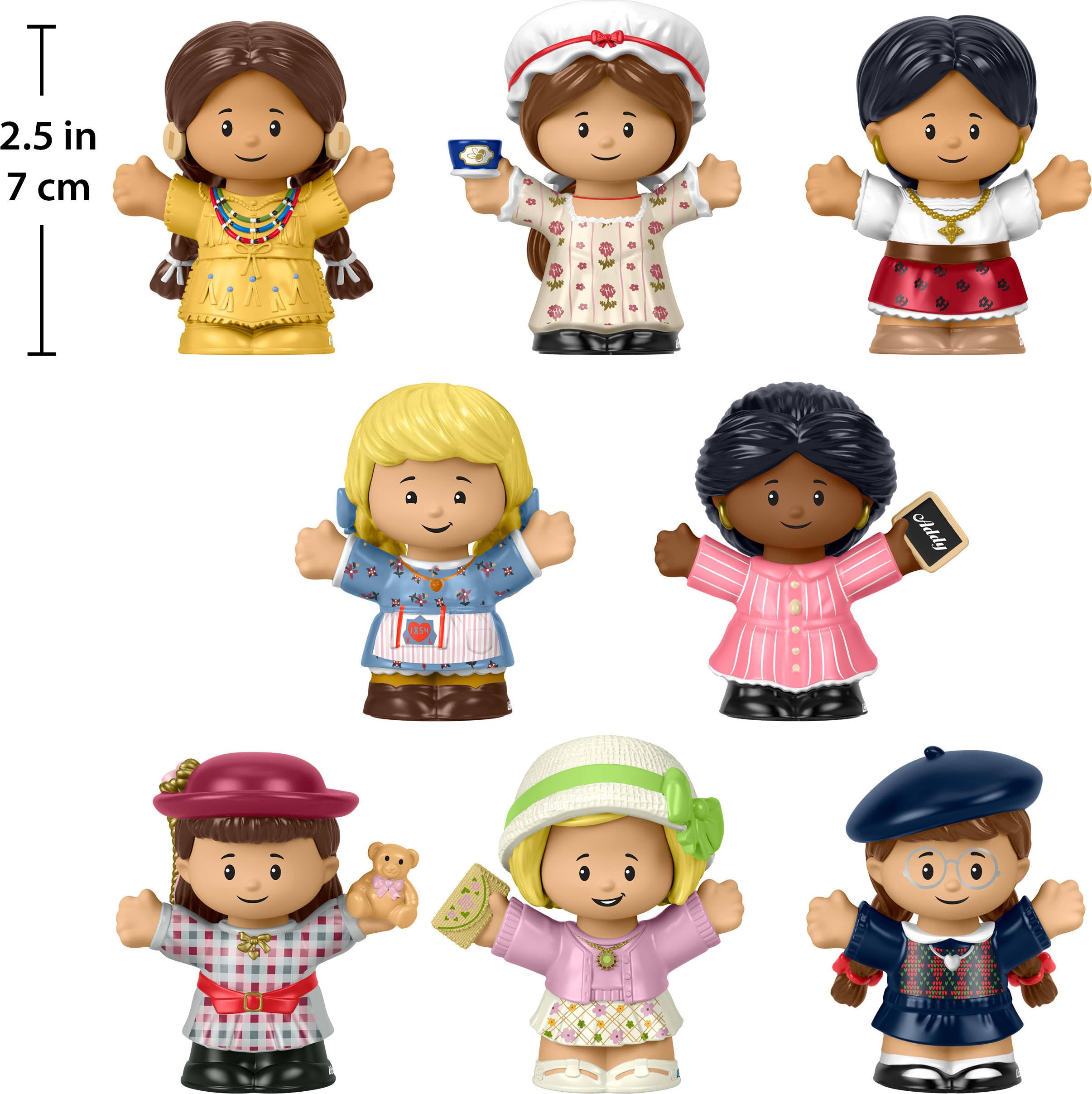 Little People COLLECTOR set arranged on a shelf as a nostalgic collection highlight