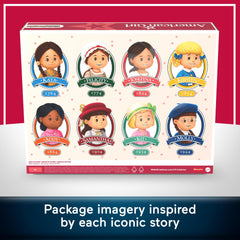 Little People COLLECTOR figure held in hand to show 2.5-inch scale and display suitability
