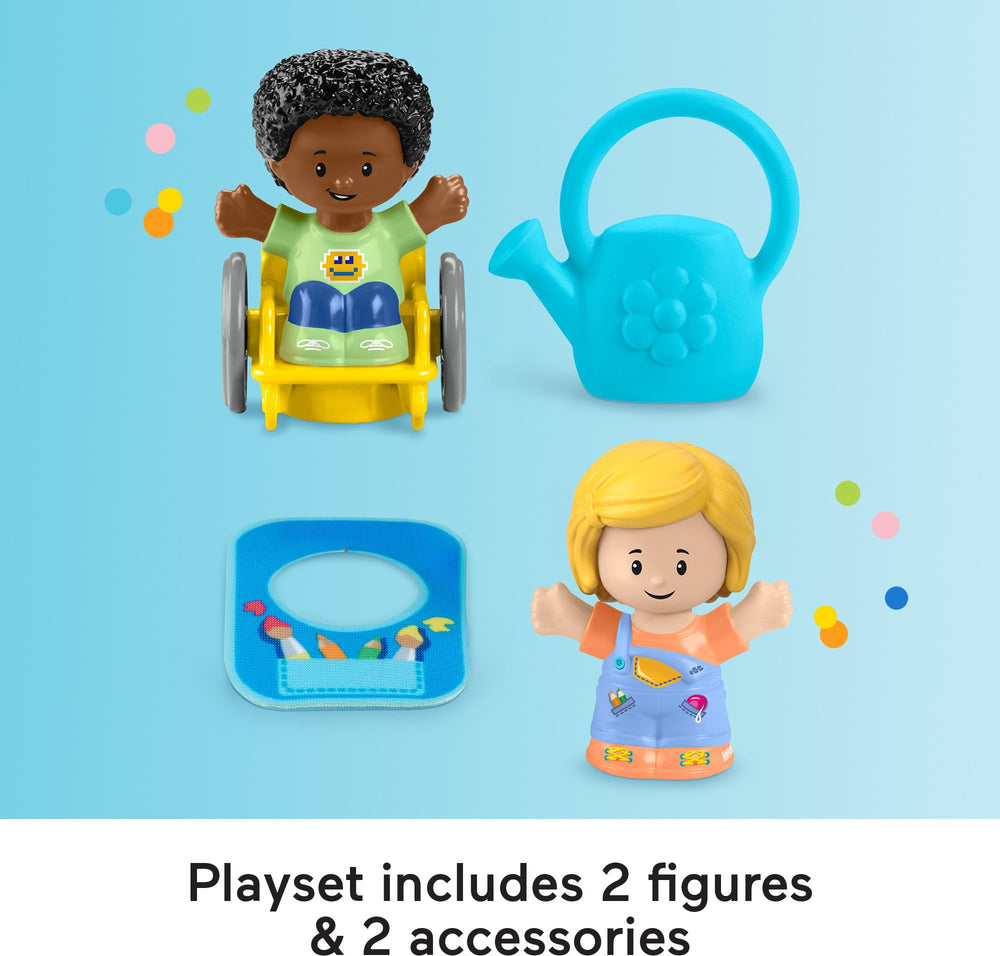 Little People figuras y accesorios incluidos, listos para jugar y contar historias