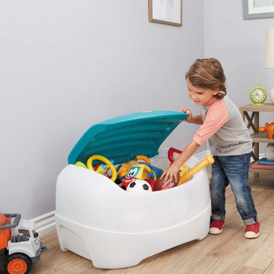 Little Tikes close-up of plastic texture highlighting durable easy-clean surface