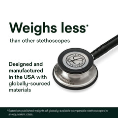 Littmann Classic III tubo frambuesa de 27 pulgadas, flexible y resistente