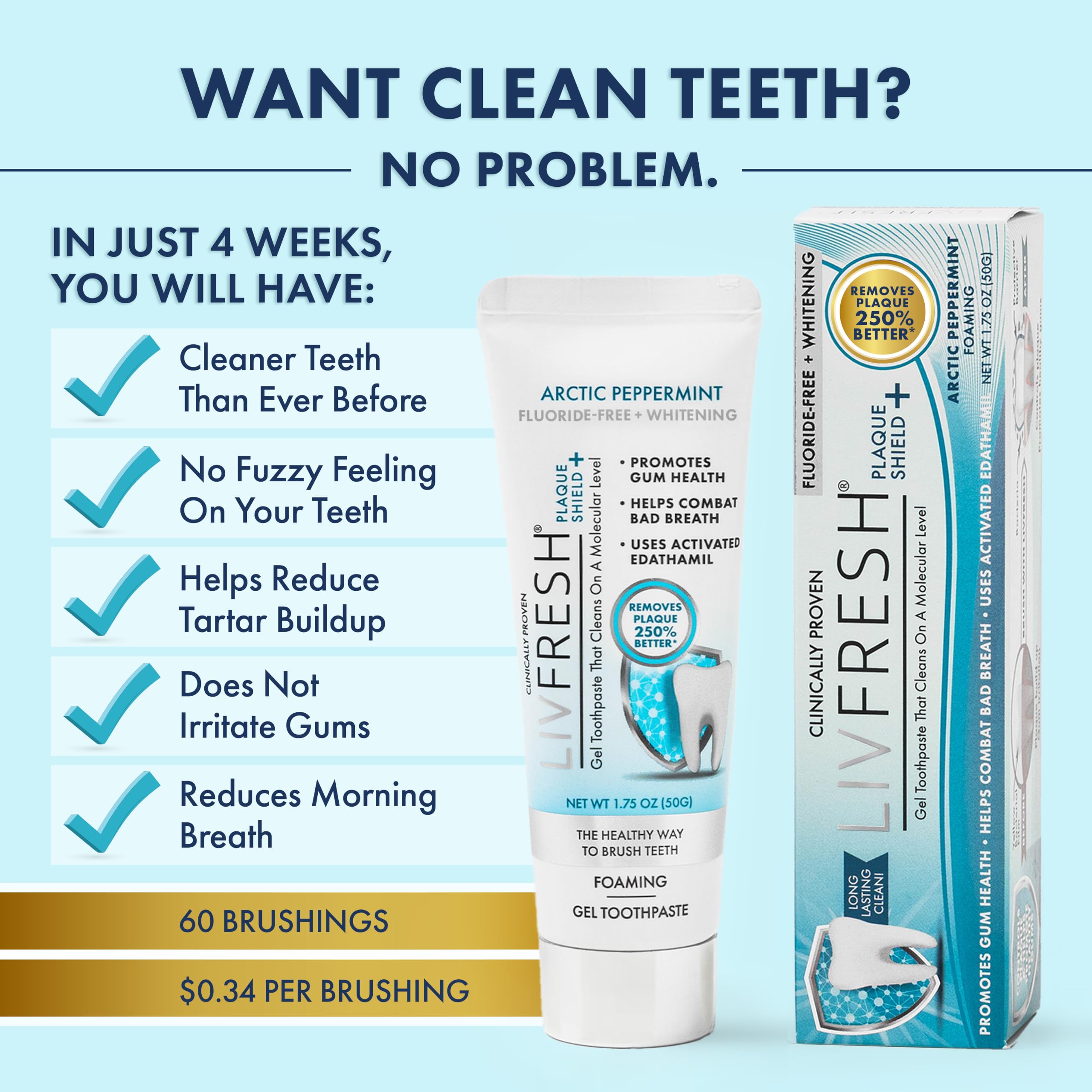 Escena lifestyle con LIVFRESH transmitiendo frescura duradera diaria
