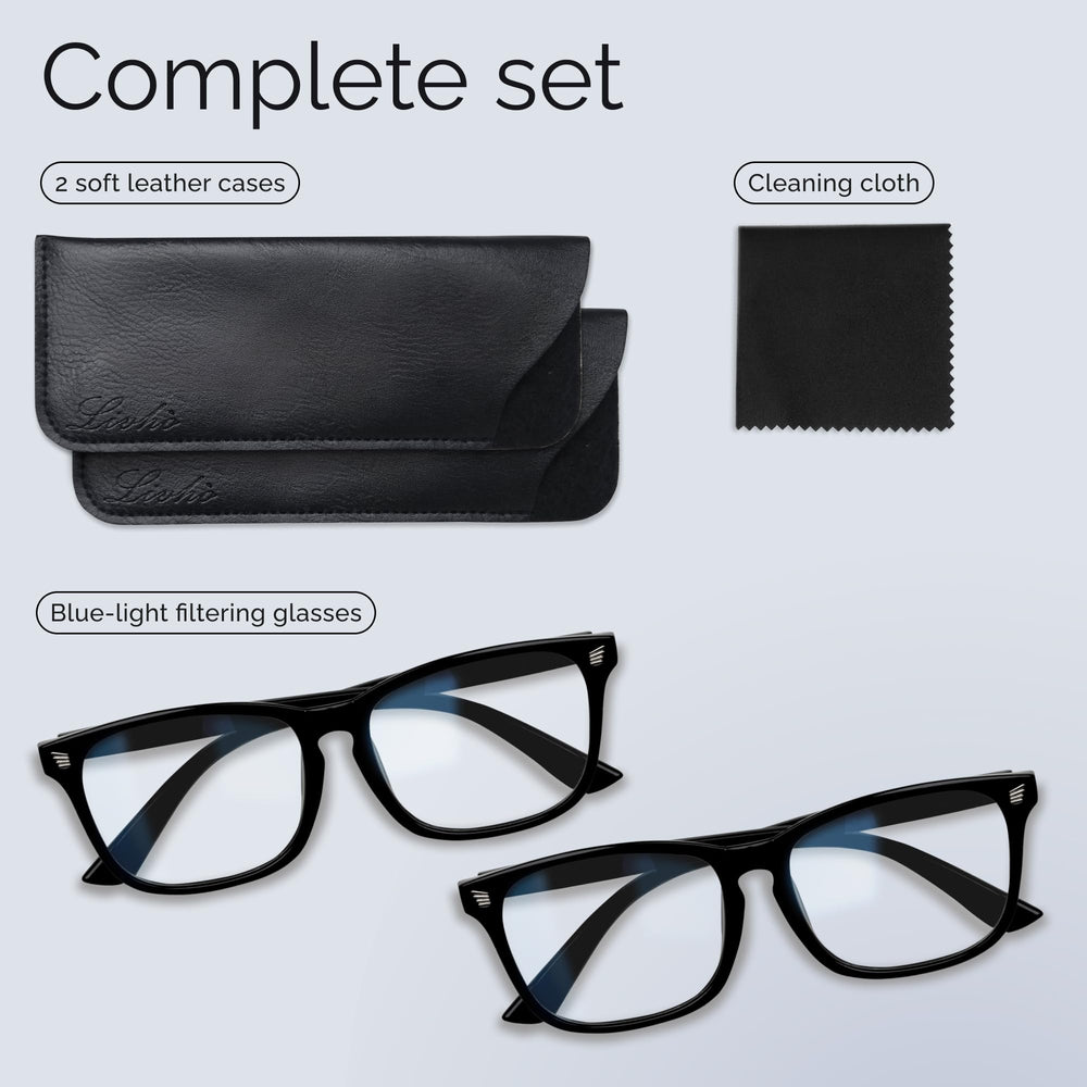 livho estuche protector para transporte seguro y cuidado de las lentes