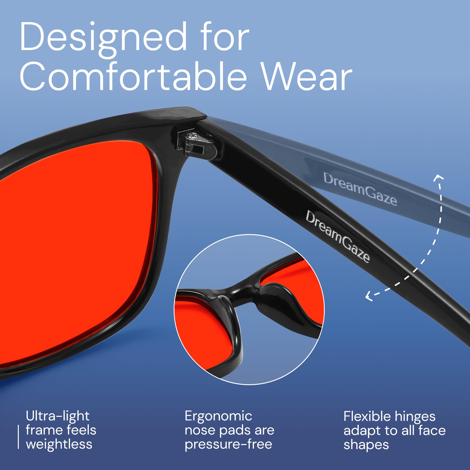 livho gafas en uso frente a PC reduciendo deslumbramiento
