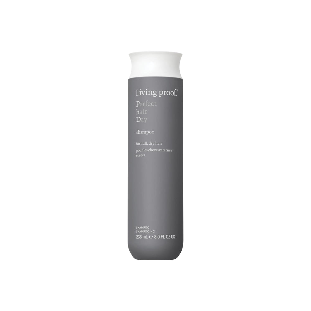 Living Proof envase frontal mostrando marca y beneficio hidratación