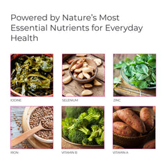 Livingood Daily etiqueta con lista de ingredientes clave y beneficios nutricionales