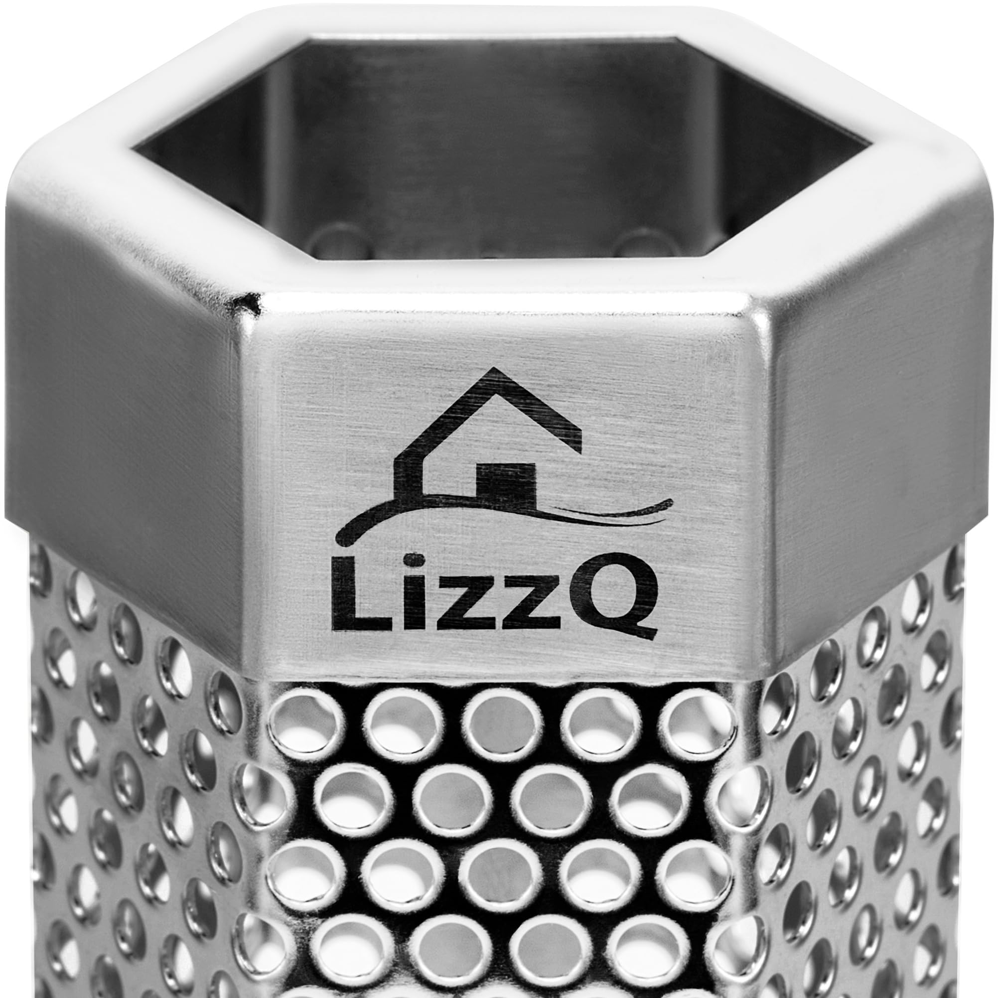 LIZZQ detalle del diseño hexagonal que evita el movimiento y mejora humo