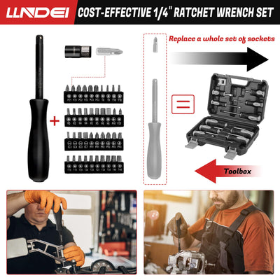 LLNDEI molded storage case holding tools for secure transport and organization