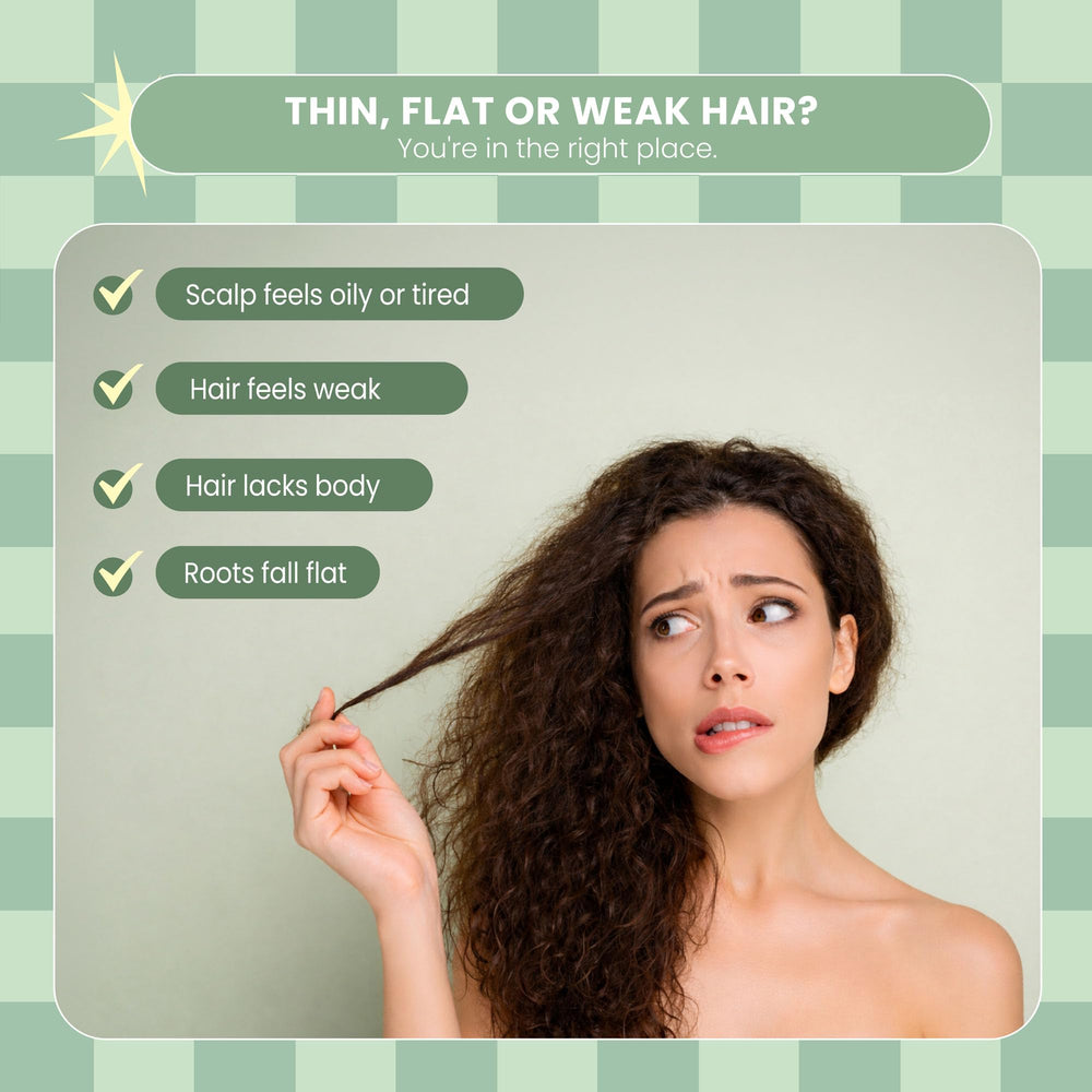 L LUSETA in-use wet hair application illustrating smoother hair benefit