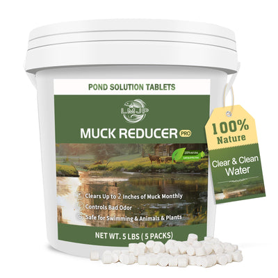 LMJP front packaging showing 5 lb container with product details and benefits