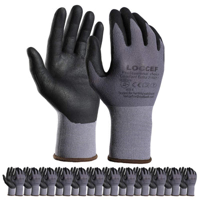 LOCCEF front packaging showing 12 pairs and product branding for easy identification and value