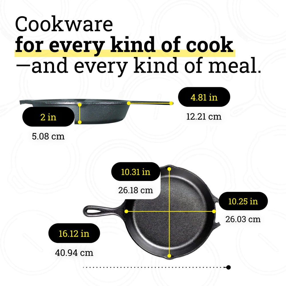 Lodge skillet cooking over campfire for rugged outdoor meal preparation