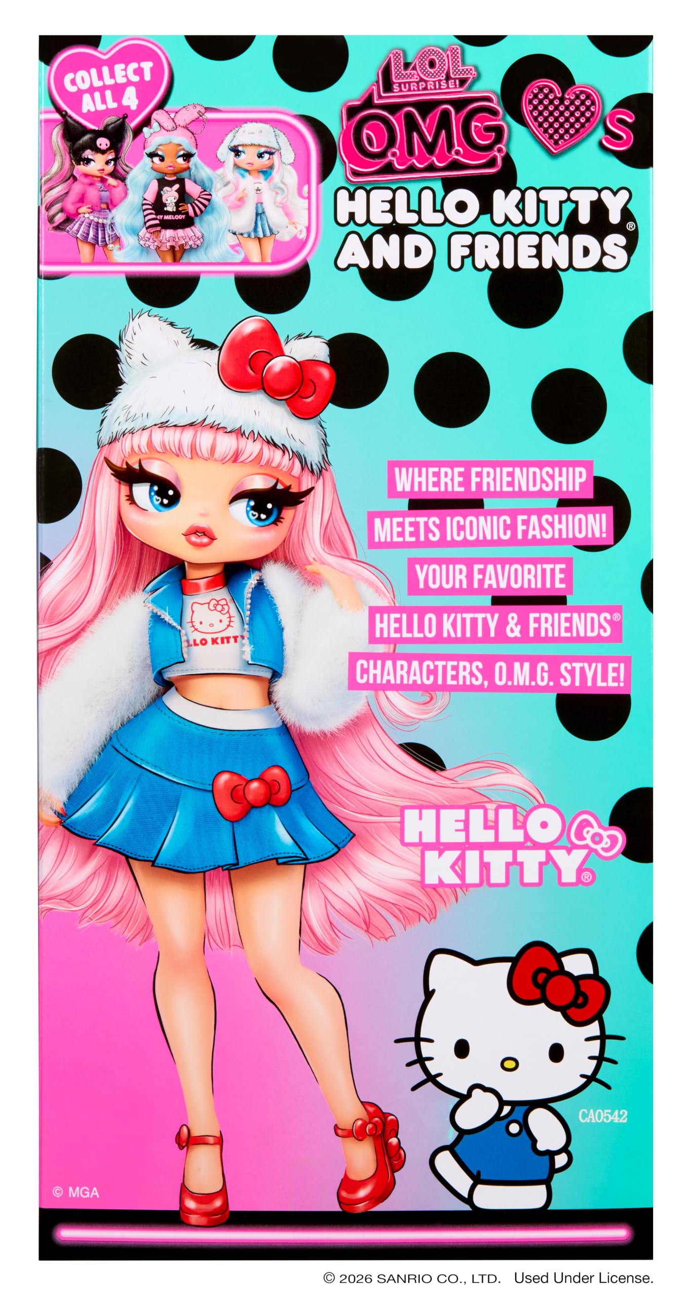 L.O.L. Surprise! figura expuesta en vitrina para coleccionistas