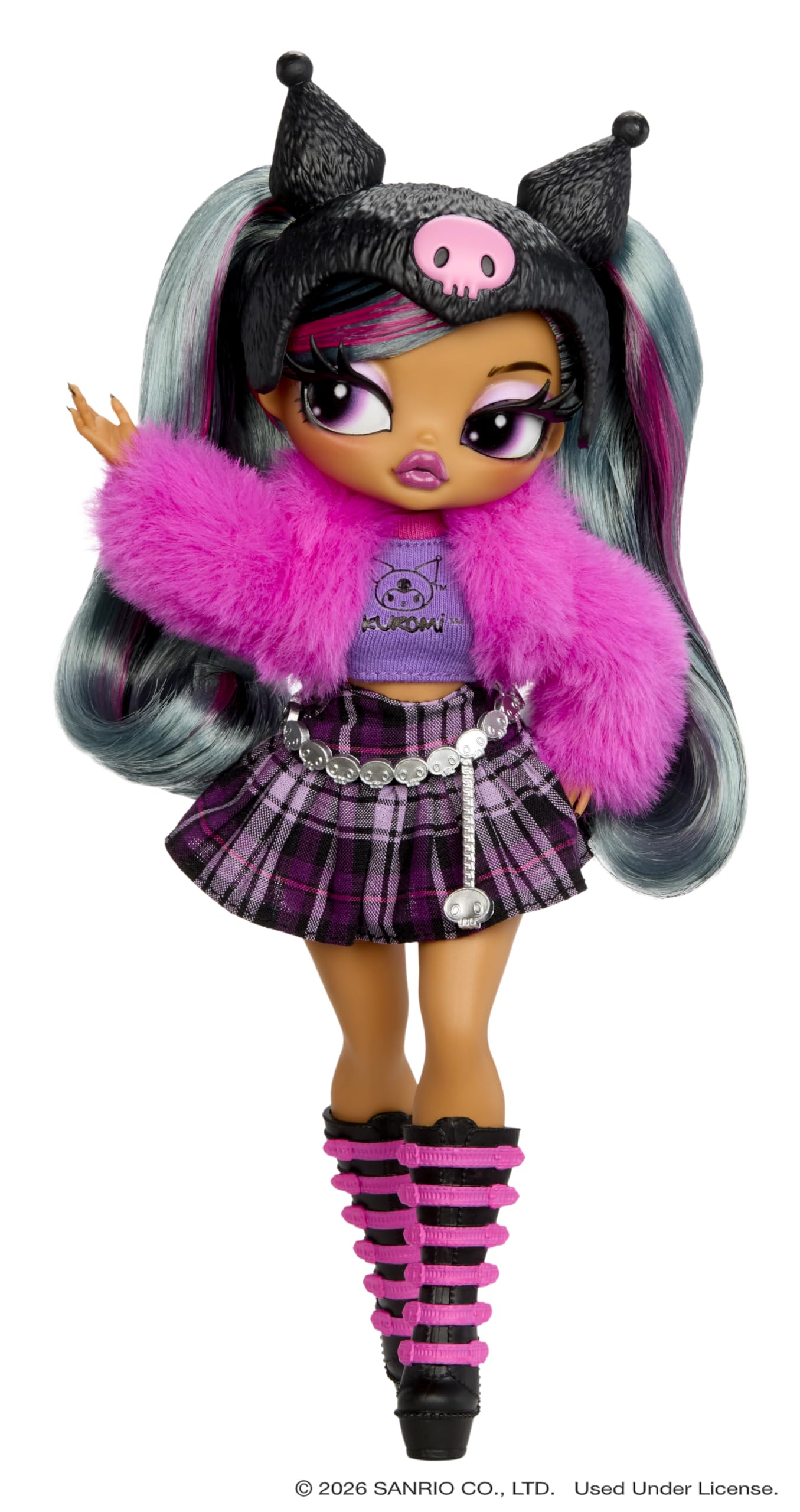 L.O.L. Surprise! Kuromi pelo cepillable listo para peinados creativos