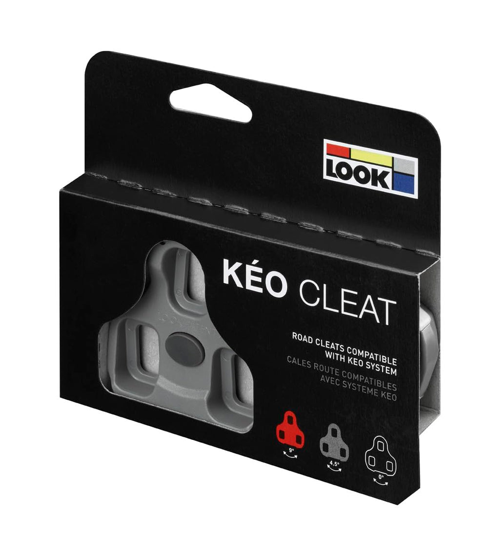 LOOK cleat mounted on shoe demonstrating stable engagement and pedal interface