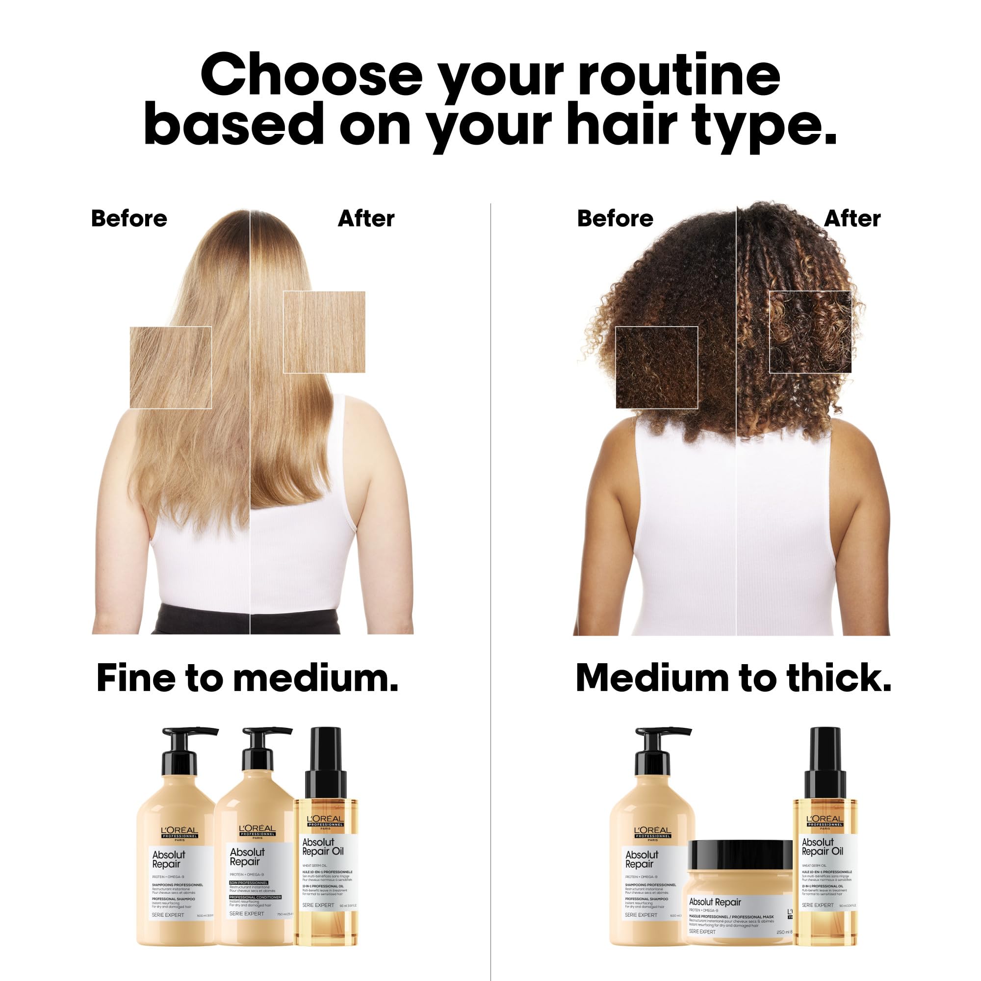 L'Oréal Professionnel detalle de etiqueta con ingredientes y modo de uso