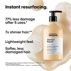 L'Oréal Professionnel espuma del champú textura ligera beneficios
