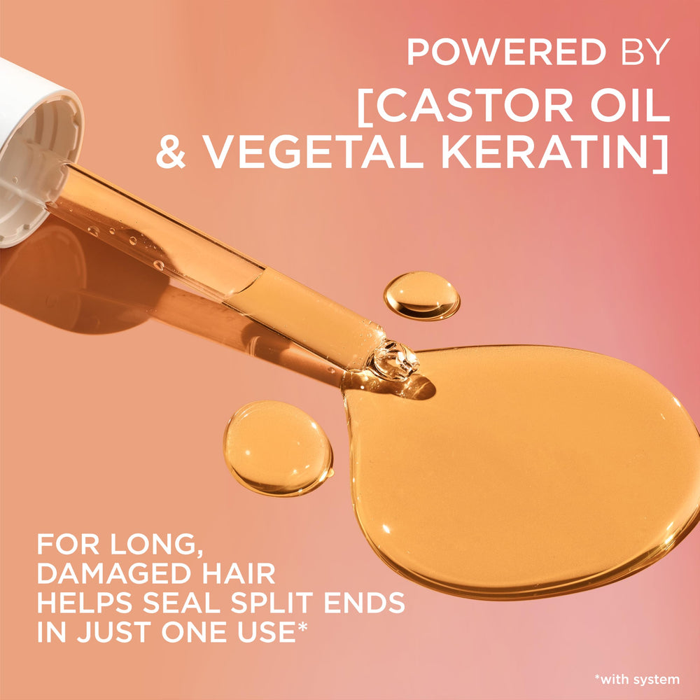 L'Oreal Paris detalle del acondicionador desenreda y reduce la rotura